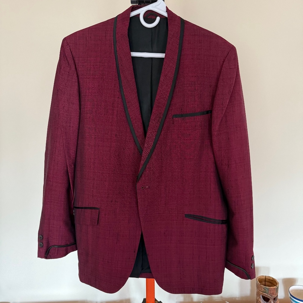 Dinner Jacket, Mid Century, Formal, Men's Size 38